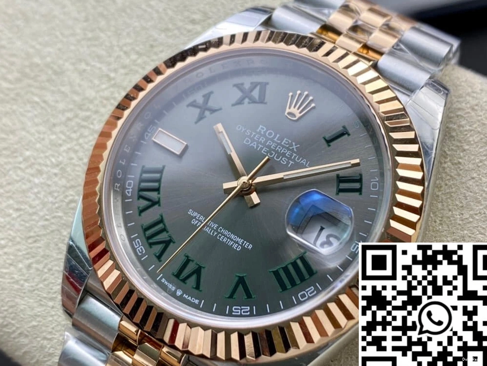 M126331-0016 Gold Datejust Factory Rolex EW Rose 0515